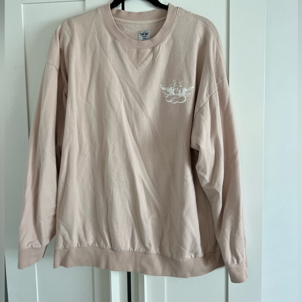Boy’s Lie Pink Crewneck Sweatshirt Set